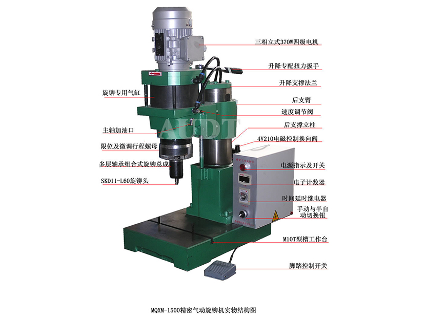 MQXM1500 精密氣動旋鉚機